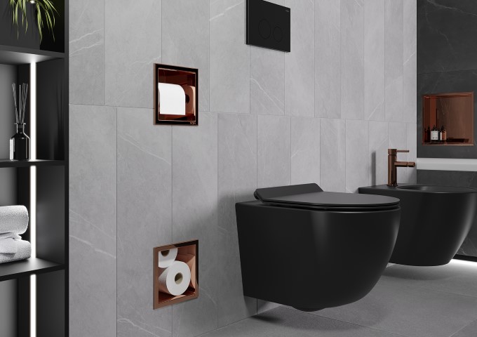 WC-Sitze schwarz