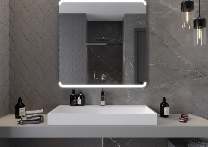 Badezimmerspiegel 60x60cm