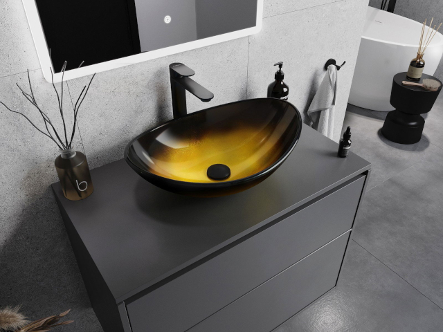 Badezimmerschrank 80 cm Mexen