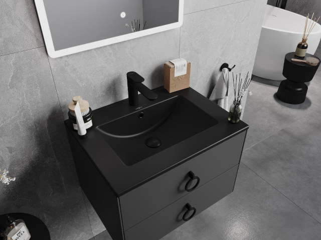 Schrank mit Waschbecken 60 cm
