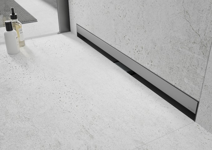 moderne wandlinienabflüsse 120 cm