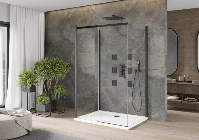 Rechteckige Duschwannen 80x100