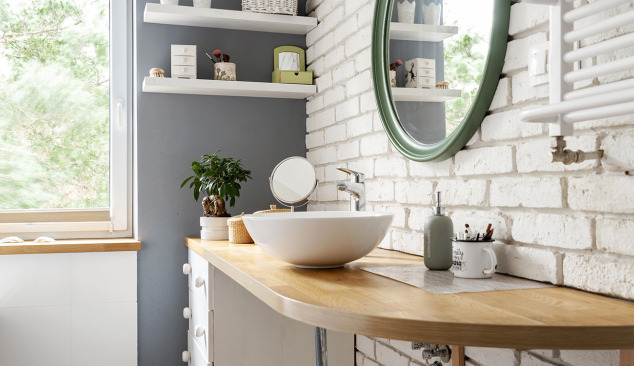 Skandinavischer Stil im Badezimmer - Ideen und Arrangements