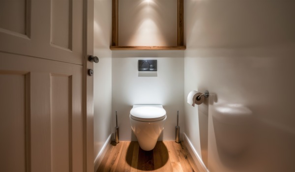 Sehr kleines Bad in der Wohnung – Gestaltung einer kleinen, separaten Toilette Schritt für Schritt