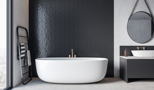 Wie reinigt man ein Waschbecken und eine Wanne aus Konglomerat?