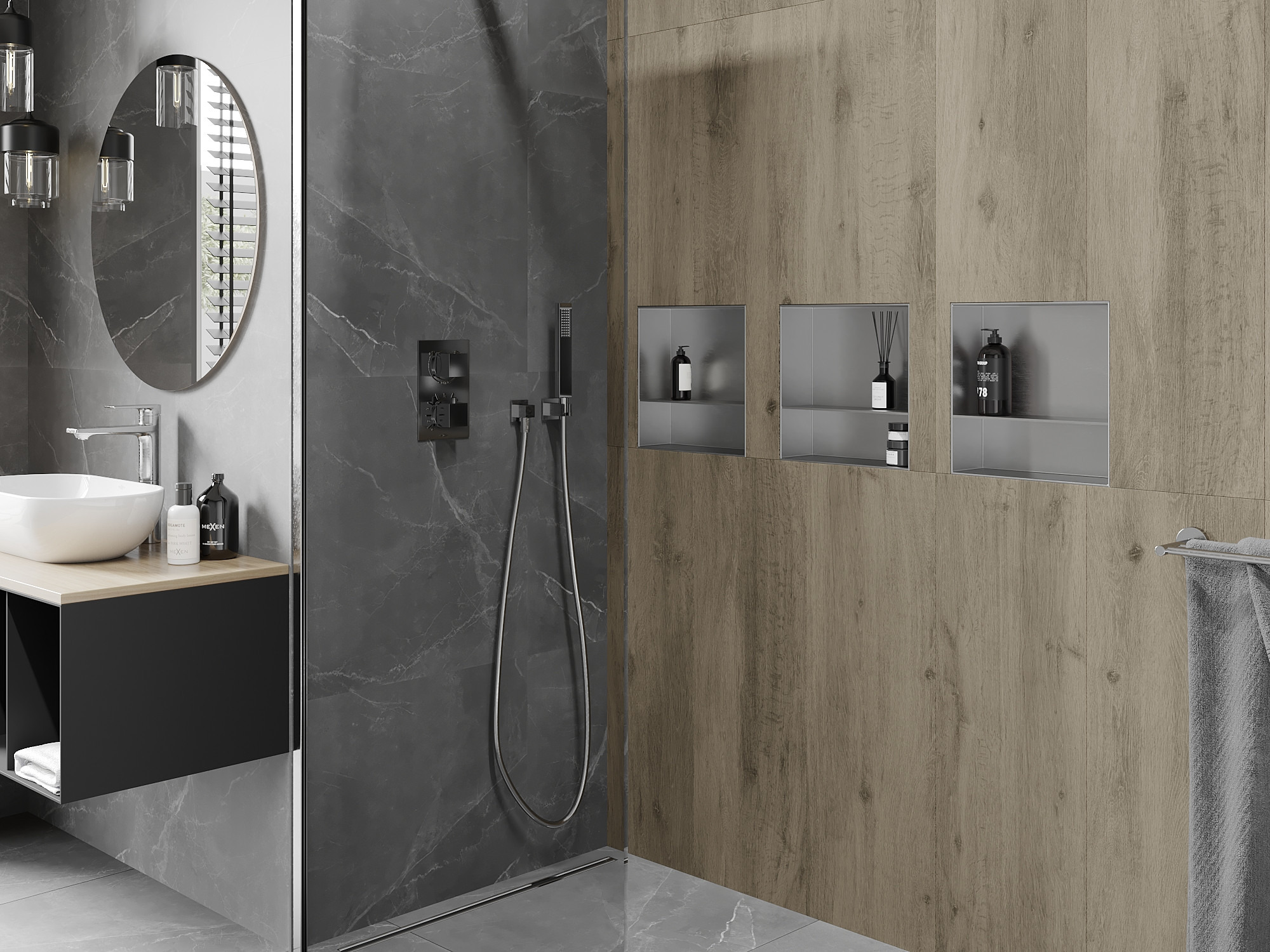Nischenregale - die perfekte Ergänzung für ein modern gestaltetes Badezimmer
